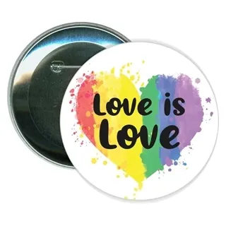 Love is Love, Rainbow, Pride Button