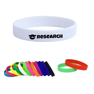 Rainbow Silicone Wristbands